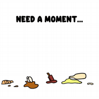 Bad Day Silence GIF by MESA My Emotional Support Animal