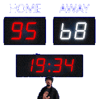 68 Away Sticker