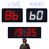 60 Away Sticker