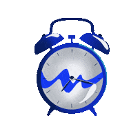 Despertar Alarm Clock Sticker by Mauá Jr.