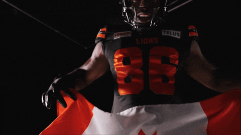 Canadian Football GIF by BC Lions