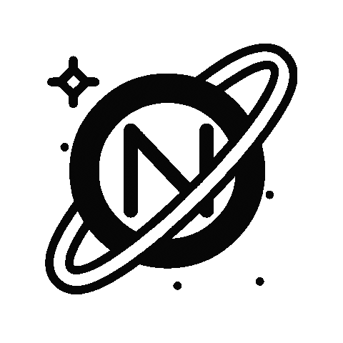 ninaopina giphyupload black stars planet Sticker