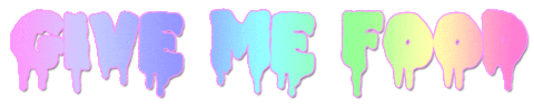 hungry rainbow Sticker