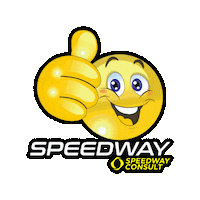 Smile Sticker by Speedway Norge
