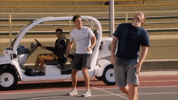Parks And Rec Running GIF by mooseanchors