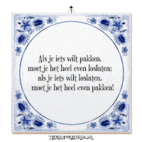 Humor Focus Sticker by Tegelspreuken.nl