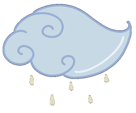reginaawang sad crying cry rain Sticker
