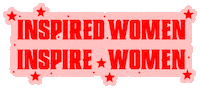 Inspired Pink Sticker by Girl Tribe Co.