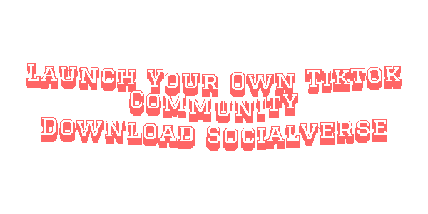 Community Vibe Sticker by Socialverse app