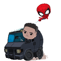 Spiderman Scorpion Sticker by Sony Pictures