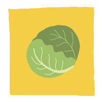Bees Lettuce Sticker by Nature Bee
