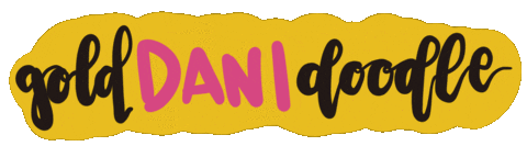 jellybees sticker dani goldendoodle golddanidoodle Sticker