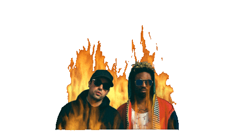 fire new york narcotic Sticker by The Knocks