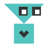 Pixel Color Sticker by DataArt