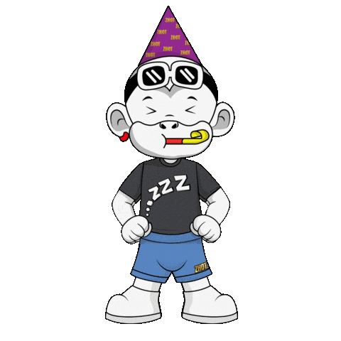 Good Night Zzz Sticker by Zhot