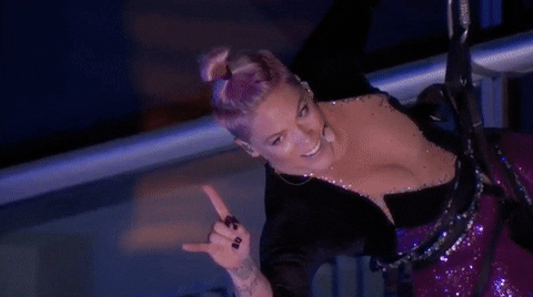 American Music Awards 2017 Pink GIF by AMAs