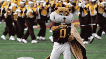 Big Ten Mascot GIF by Goldy the Gopher - University of Minnesota