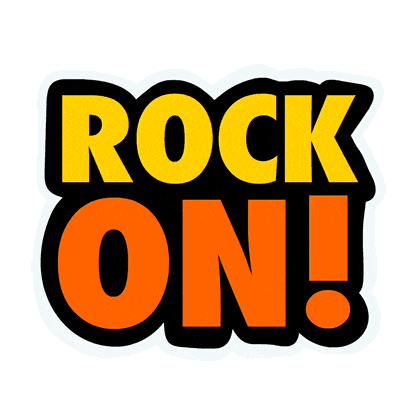 Rock On Sticker by VeeFriends