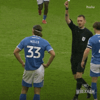 Get Out Football GIF by Welcome to Wrexham