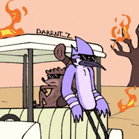 Darent_Z rigby mordecai regularshow GIF