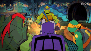 happy leo GIF by Teenage Mutant Ninja Turtles