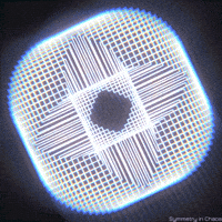 symmetryinchaos op #art #abstract #geometry #pattern #blender #3d GIF
