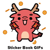 Happy New Year Money Sticker by Sticker Book iOS GIFs