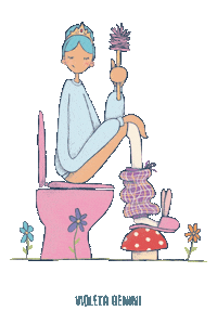 Sesperta Sticker by Violeta Benini