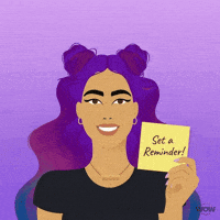 Purple Background Wow GIF by World Of Women