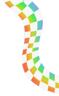Rainbow Neon Sticker