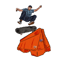Skate Skateboarding Sticker