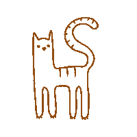 Cat Halloween Sticker