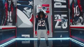 Football Flexing GIF by New England Patriots