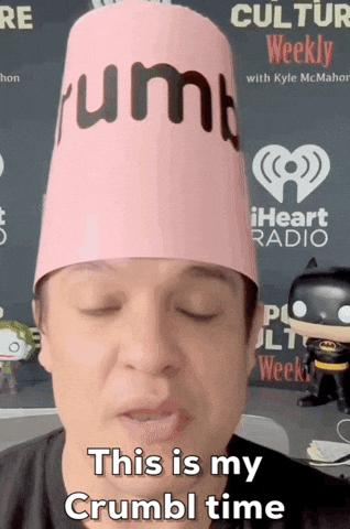 Crumble Kyle Mcmahon GIF by Pop Culture Weekly with Kyle McMahon