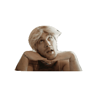 Vibing Miss You Sticker by Aaron Taos