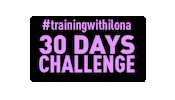30 Days Challenge Sticker by Fitclubfinland