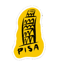 Italy Pisa Sticker