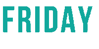Friday Feeling Sticker by Buzzstock
