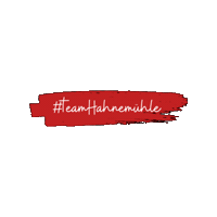 Teamred Sticker by Hahnemuehle FineArt