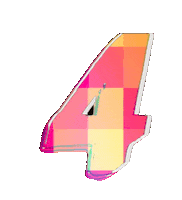 Glitch Numbers Sticker by #BASILIO