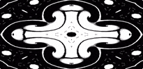 anniemuse black and white mask bw diamond GIF