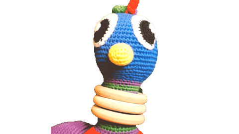 rito_hobby giphyupload yarn knit rito Sticker