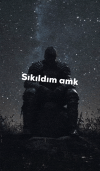 Sıkıldım Amk GIF