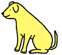 carolfromlisbon dog puppy doggo labrador Sticker