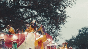 mardi gras beads GIF by Parquet Courts