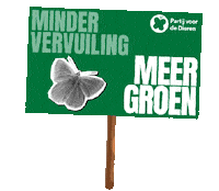 Pvdd Sticker by Partij voor de Dieren
