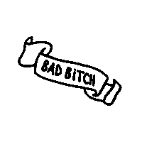 Baddie Sticker by ripleyandrue