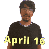 April 16 Sticker