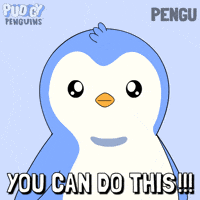 You Can Do It Good Luck GIF by Pudgy Penguins