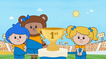 Excited Teddy Bear GIF by Mother Goose Club